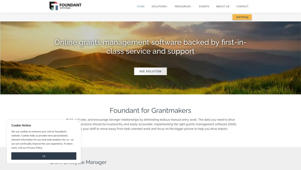 Interface Grant Lifecycle Manager : fonctionnalités, prix, alternatives