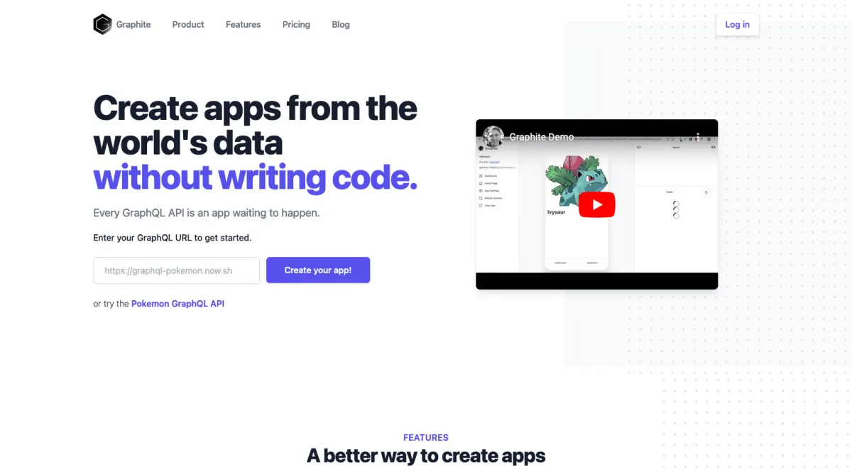 Interface Graphite : fonctionnalités, prix, alternatives