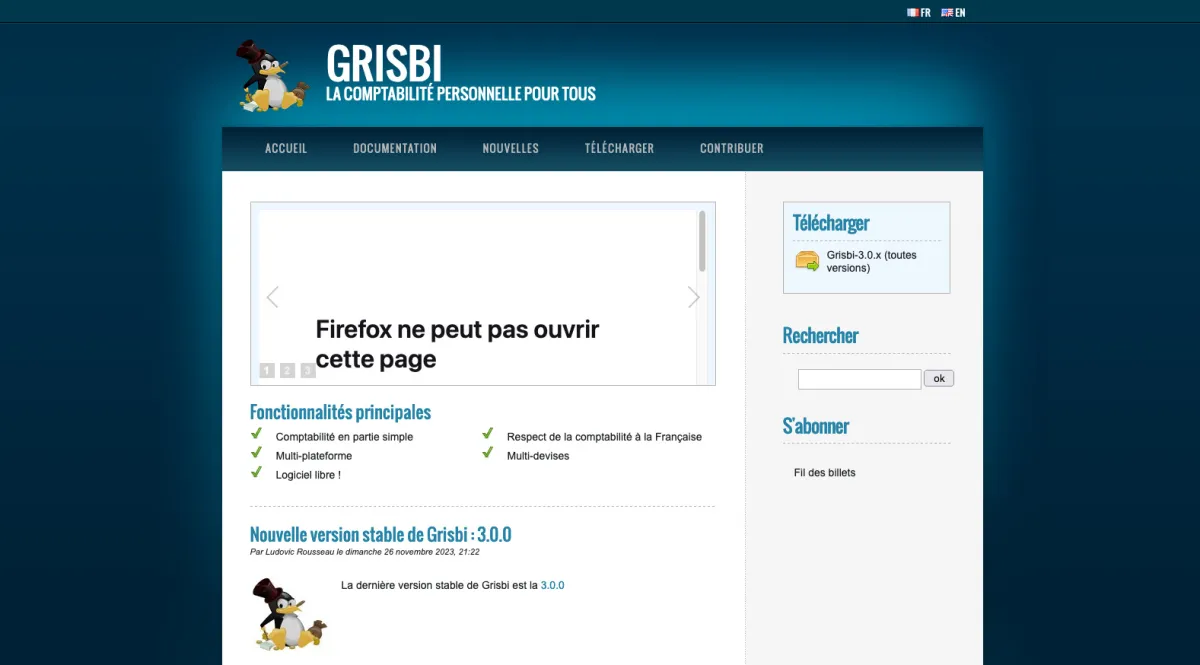 Interface Grisbi : fonctionnalités, prix, alternatives