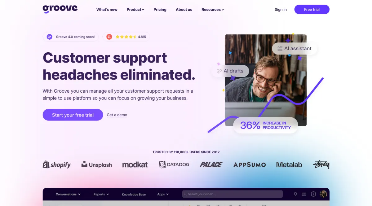 Notre avis sur GrooveHQ : un logiciel de service client (assistance / support / SAV) à découvrir Notre avis sur GrooveHQ : un logiciel de service client (assistance / support / SAV) à découvrir