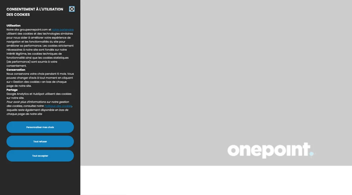 Notre avis sur Groupe One Point : un progiciel à découvrir