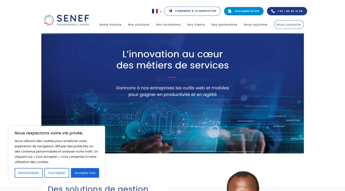 Notre avis sur GROUPE SENEF : un progiciel à découvrir
