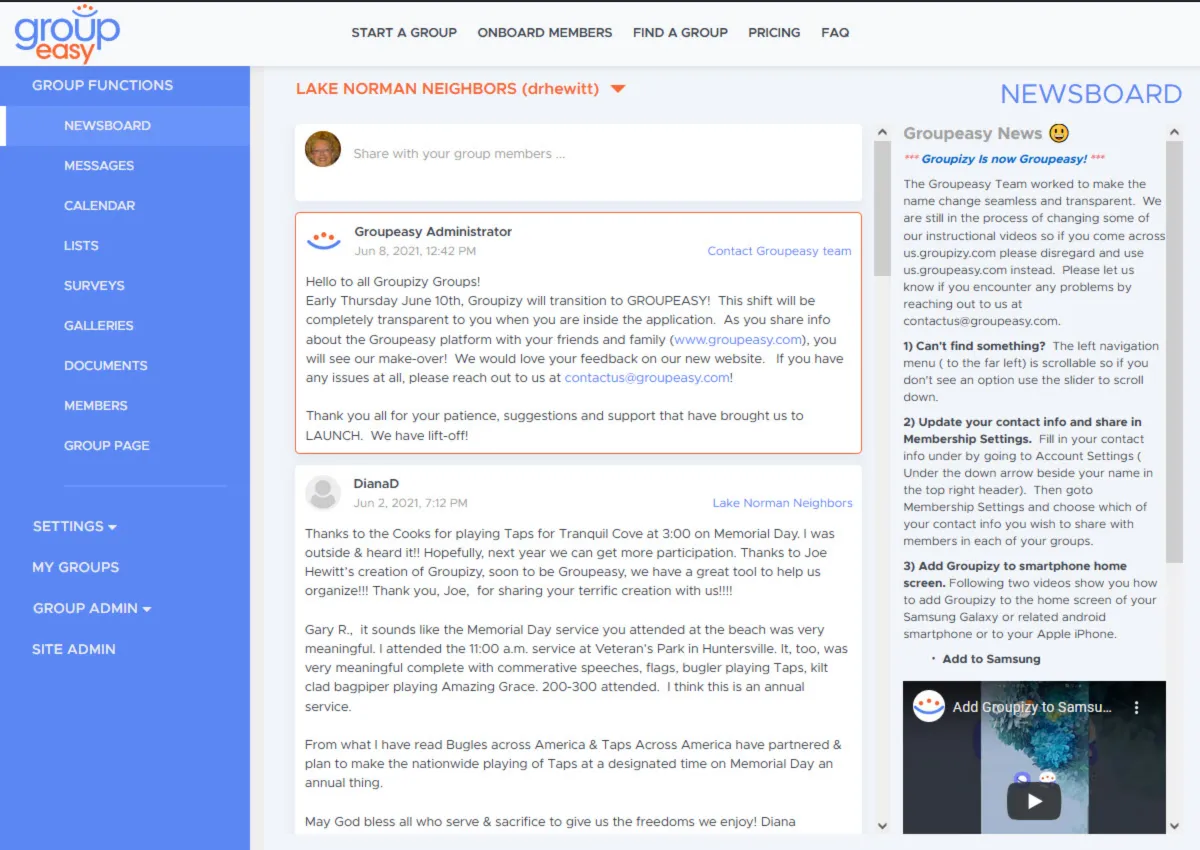 Notre avis sur Groupeasy : un logiciel de gestion des adhésions / membres à découvrir