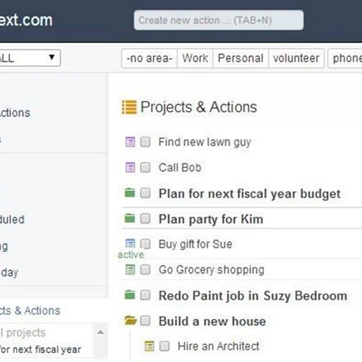 Notre avis sur GTDNext : un logiciel de to-do list (organisation personnelle) à découvrir