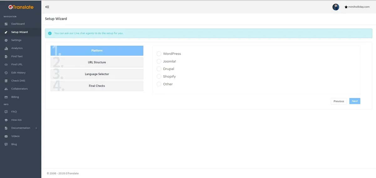 Comparez les fonctionnalités, avis utilisateurs et prix de nombreux logiciels de géolocalisation comme GTranslate, Webiny, Postjer Cms, Meerodrop … Comparez les fonctionnalités, avis utilisateurs et prix de nombreux logiciels de géolocalisation comme GTranslate, Webiny, Postjer Cms, Meerodrop …