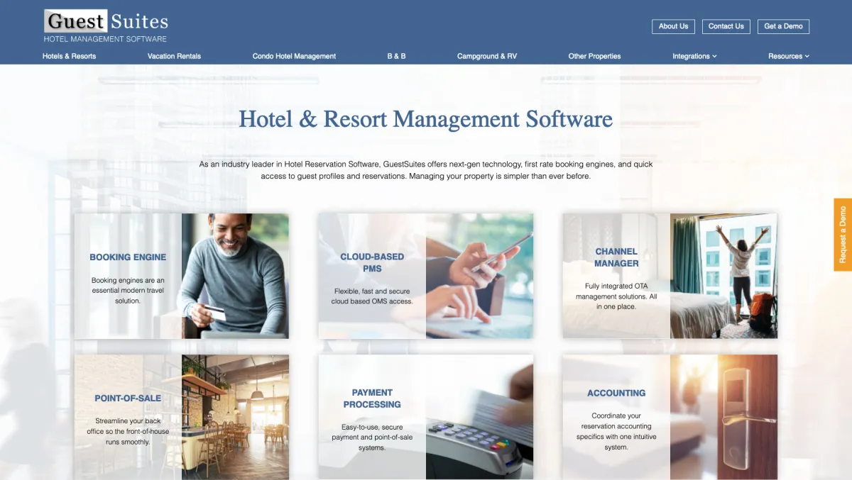 Interface Guesttracker : fonctionnalités, prix, alternatives