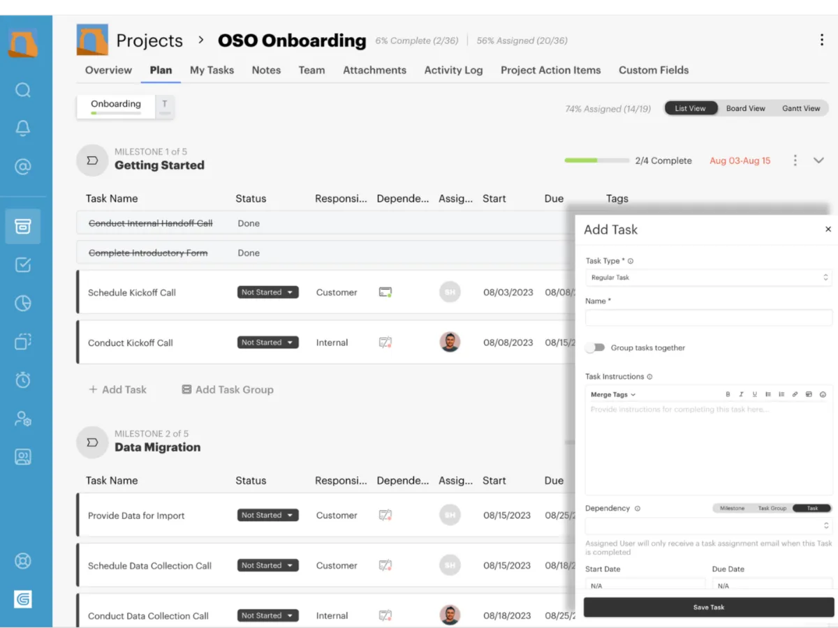 Interface GuideCX: fonctionnalités, prix, alternatives