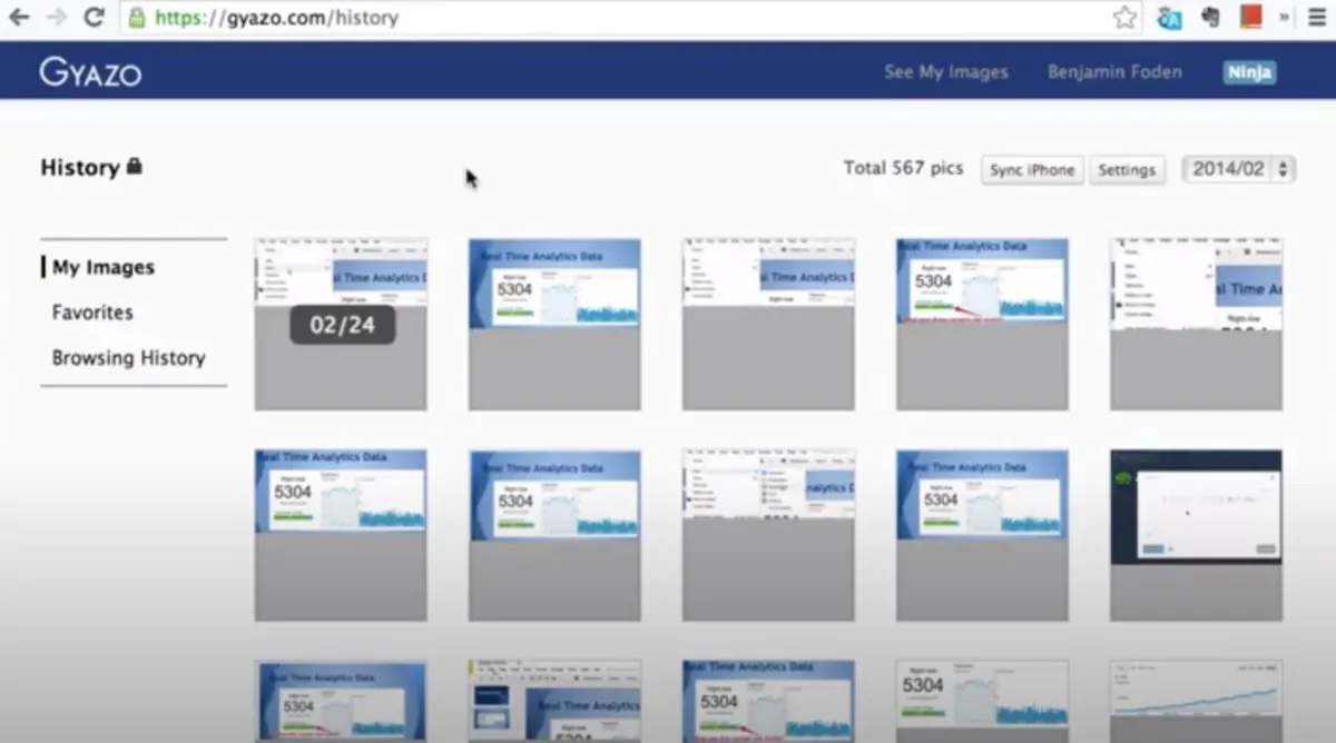 Interface Gyazo: fonctionnalités, prix, alternatives Interface Gyazo: fonctionnalités, prix, alternatives