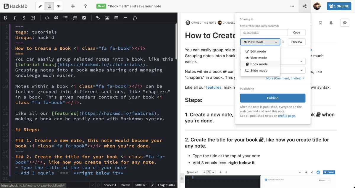 Notre avis sur HackMD : un logiciel collaboratif à découvrir