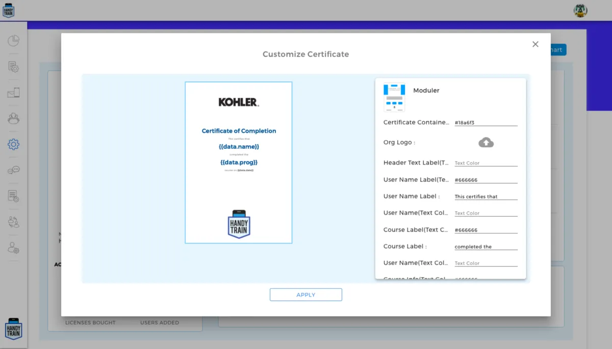Notre avis sur HandyTrain : un logiciel LMS (learning management system) à découvrir