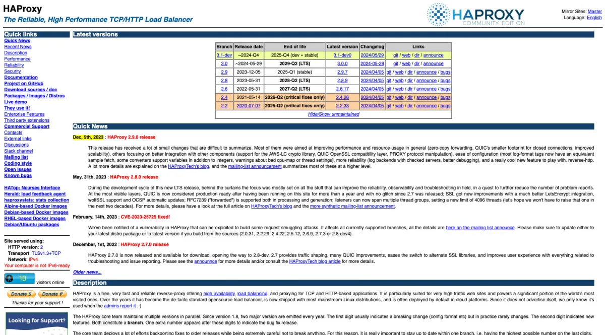 Interface HAProxy : image, ergonomie, alternatives Interface HAProxy : image, ergonomie, alternatives