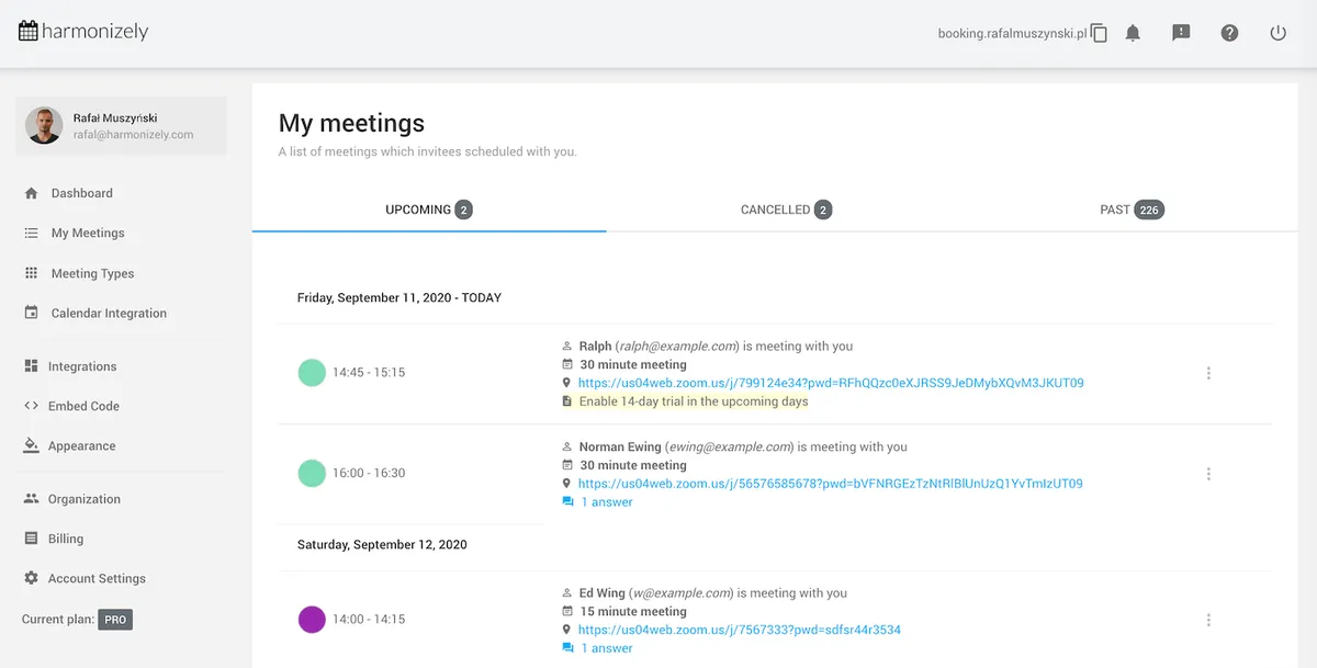 Notre avis sur Harmonizely : un logiciel de prise de rendez-vous en ligne à découvrir Notre avis sur Harmonizely : un logiciel de prise de rendez-vous en ligne à découvrir