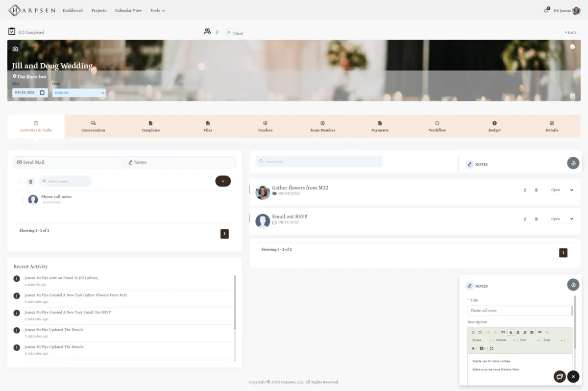 Interface Harpsen: fonctionnalités, prix, alternatives