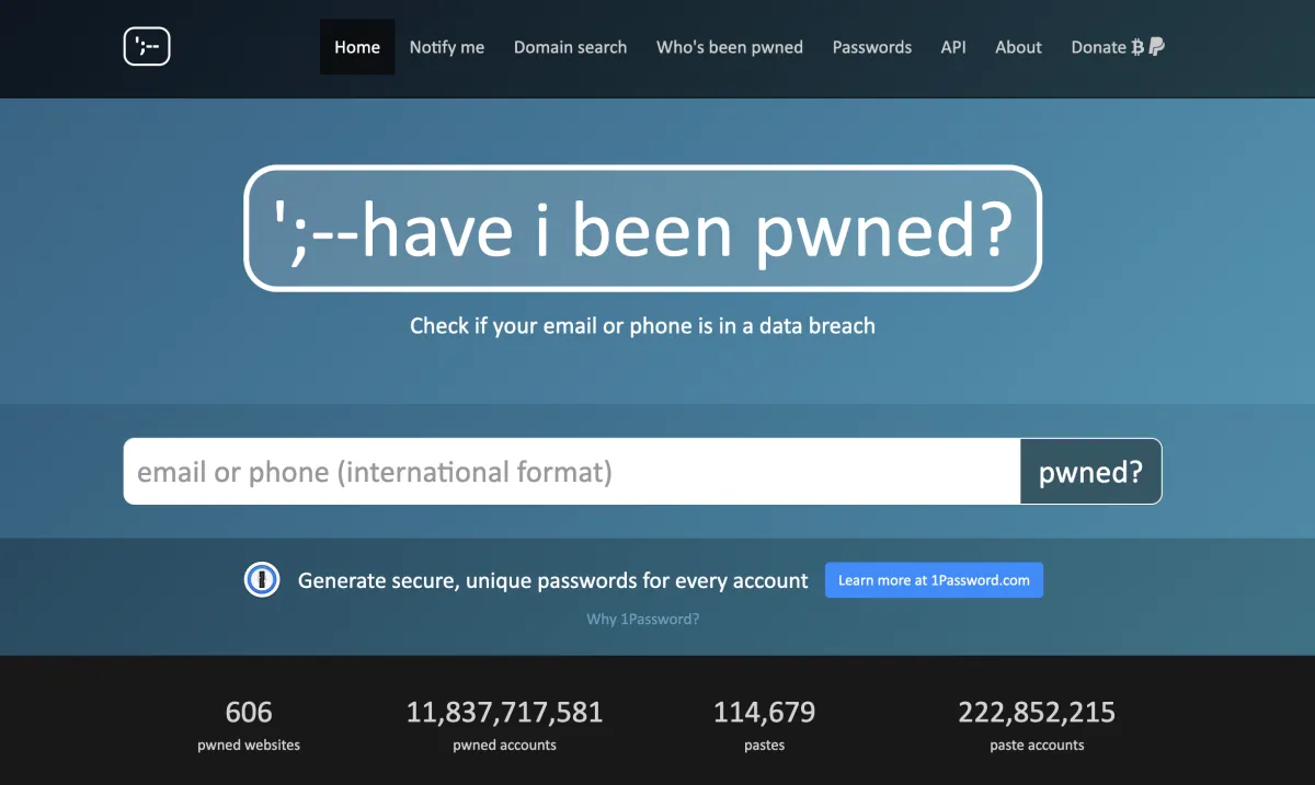 Have I Been Pwned: avis sur le logiciel de surveillance du dark web: fonctionnalités, avantages, inconvénients et tarifs Have I Been Pwned: avis sur le logiciel de surveillance du dark web: fonctionnalités, avantages, inconvénients et tarifs