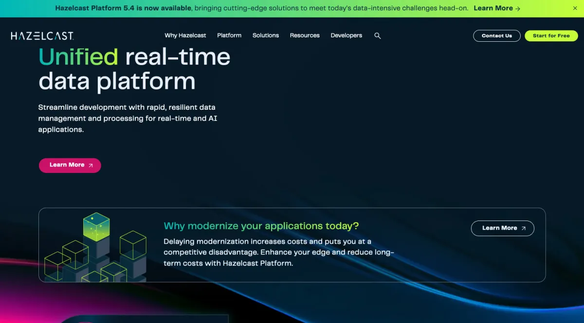 Interface HazelCast : image, ergonomie, alternatives