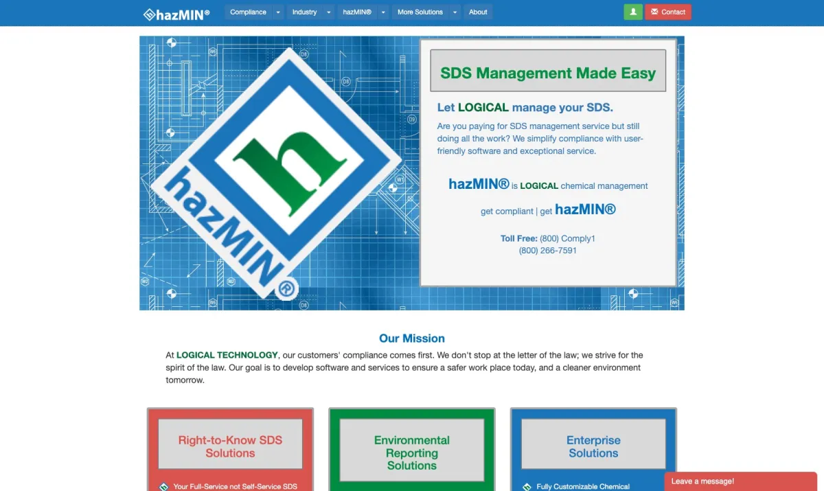Interface Hazmin : fonctionnalités, prix, alternatives