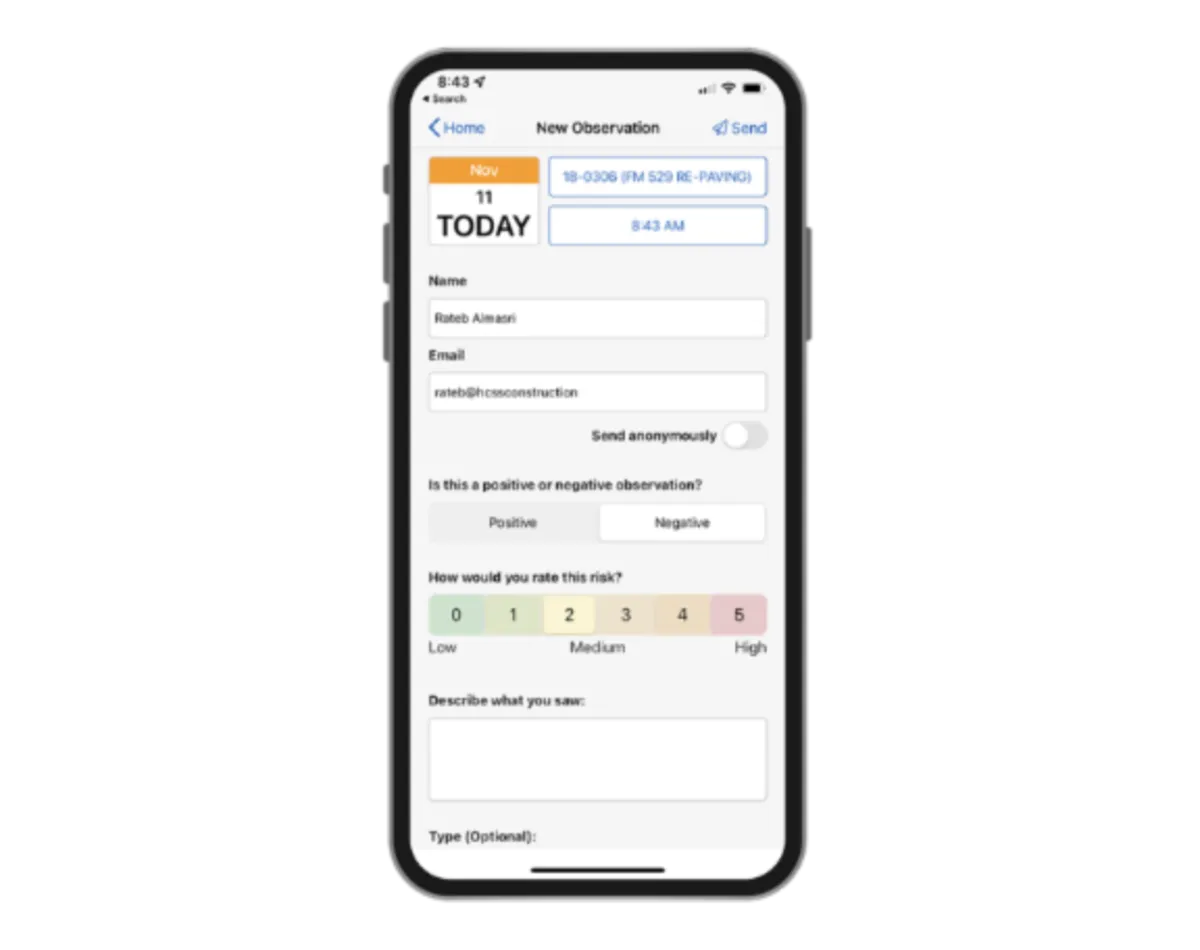Interface HCSS Safety: fonctionnalités, prix, alternatives