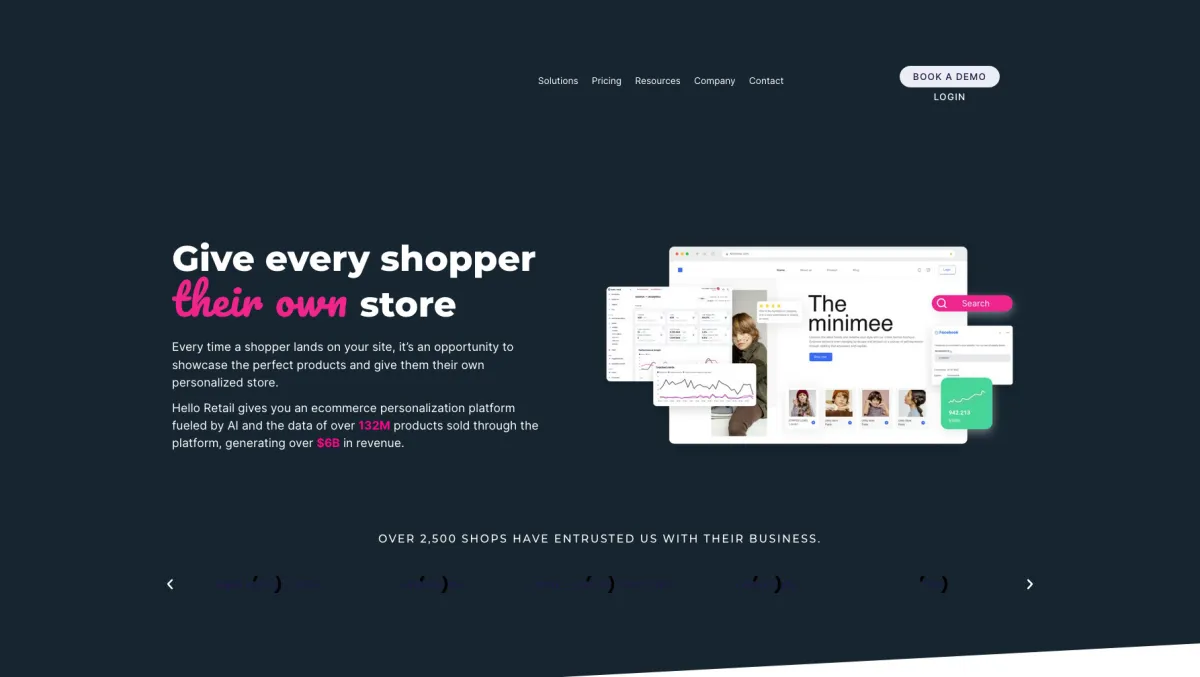 Interface Hello Retail : fonctionnalités, prix, alternatives