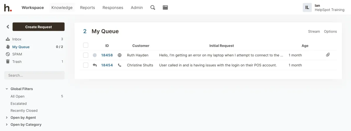 Notre avis sur HelpSpot : un logiciel de service client (assistance / support / SAV) à découvrir