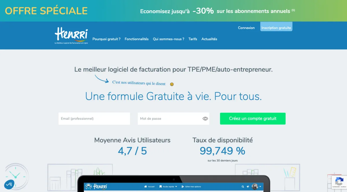 Interface Henrri : fonctionnalités, prix, alternatives Interface Henrri : fonctionnalités, prix, alternatives