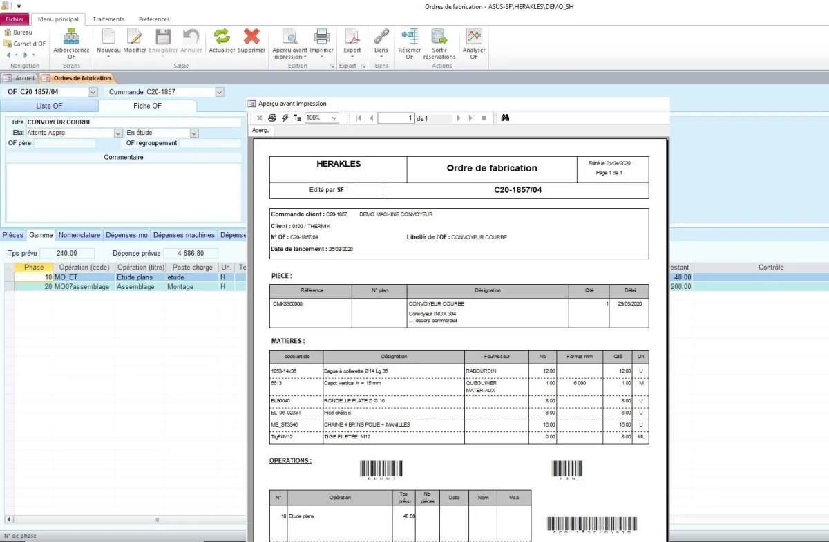 HERAKLES: avis sur le logiciel ERP: fonctionnalités, avantages, inconvénients et tarifs HERAKLES: avis sur le logiciel ERP: fonctionnalités, avantages, inconvénients et tarifs