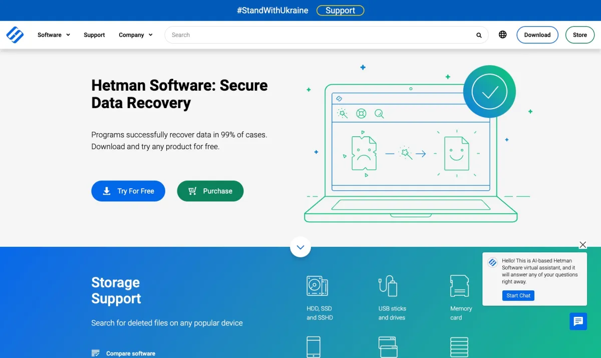 Interface Hetman Data Recovery : fonctionnalités, prix, alternatives Interface Hetman Data Recovery : fonctionnalités, prix, alternatives