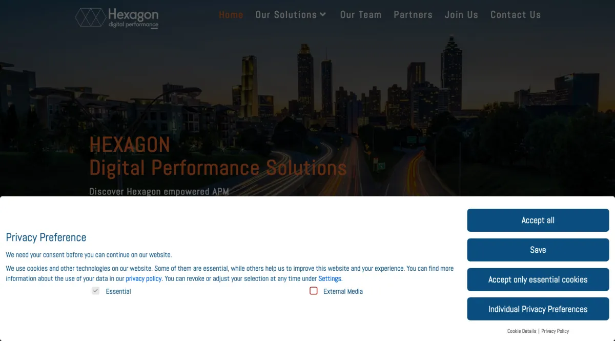 Interface HEXAGON DIGITAL PERFORMANCE : fonctionnalités, prix, alternatives
