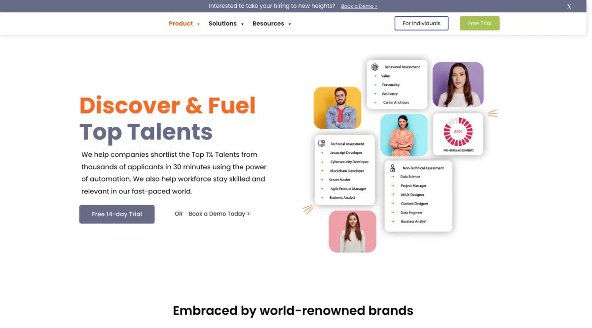 Interface HirePro : fonctionnalités, prix, alternatives