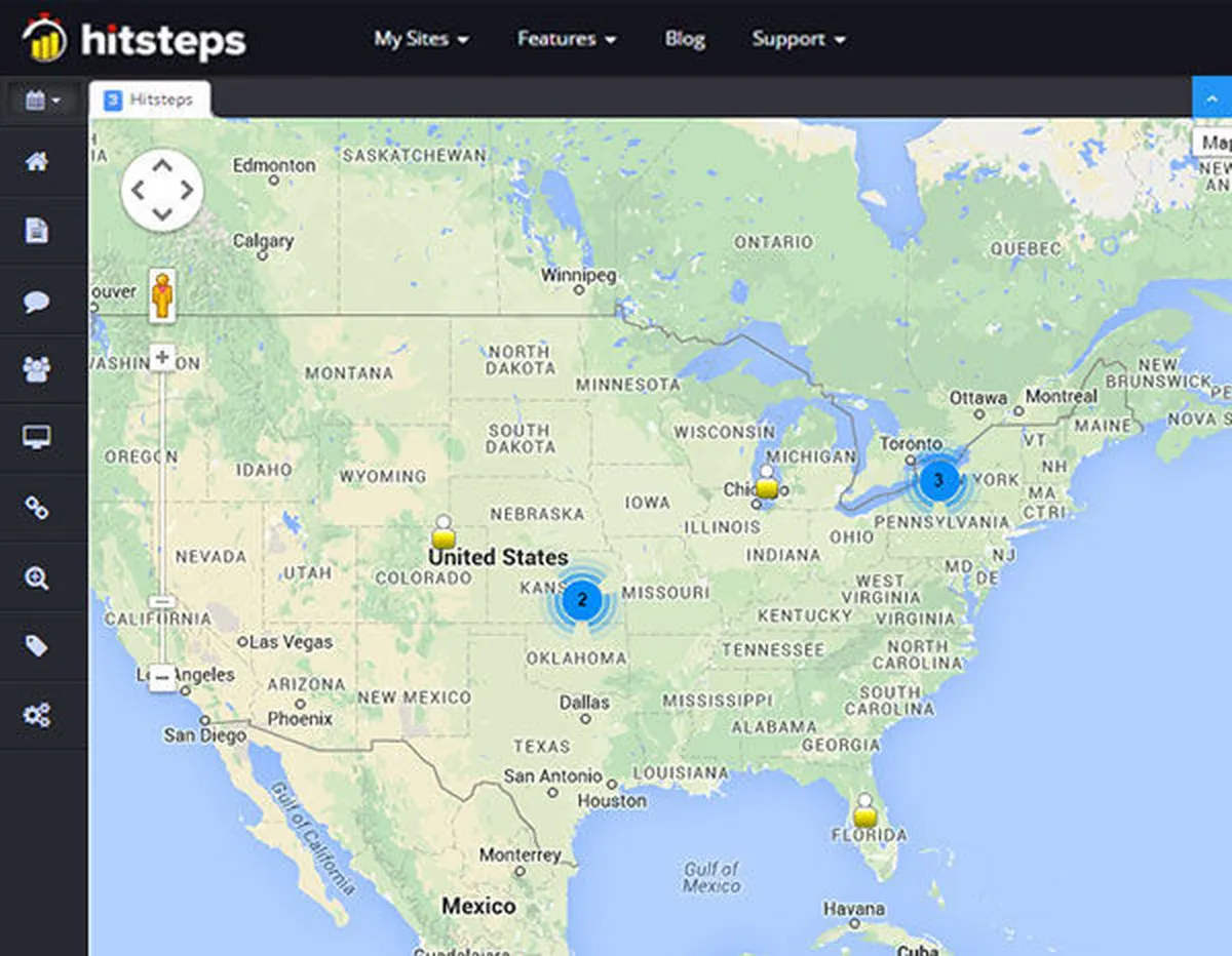 Notre avis sur Hitsteps : un logiciel web analytics (analyse web / performance / trafic) à découvrir