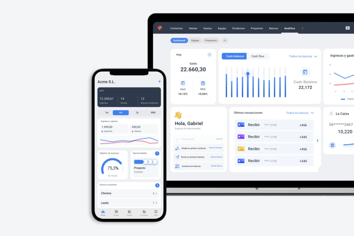 Interface Holded: fonctionnalités, prix, alternatives