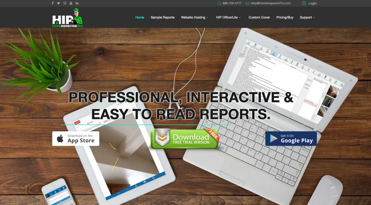 Interface Home Inspector Pro : fonctionnalités, prix, alternatives