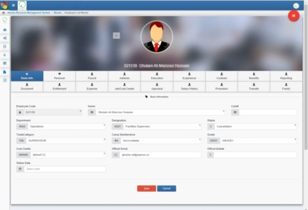 Interface Horizon HRMS: fonctionnalités, prix, alternatives
