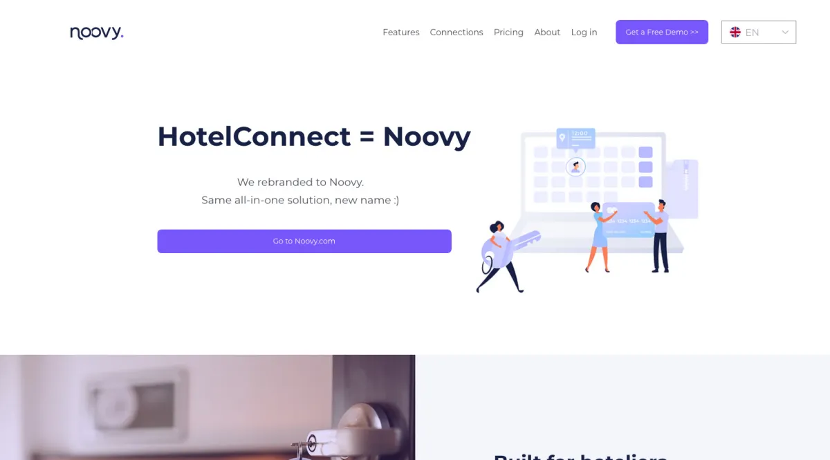 Interface Hotel Connect : fonctionnalités, prix, alternatives