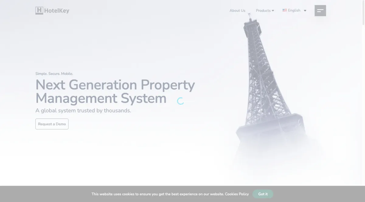 Interface HotelKey : fonctionnalités, prix, alternatives