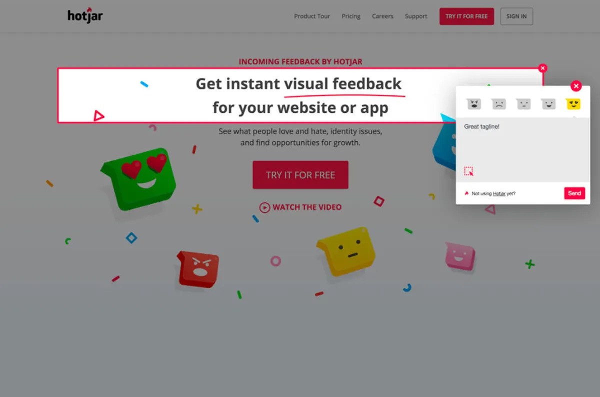 Notre avis sur Hotjar : un logiciel de heatmap / eye tracking (carte de chaleur) à découvrir