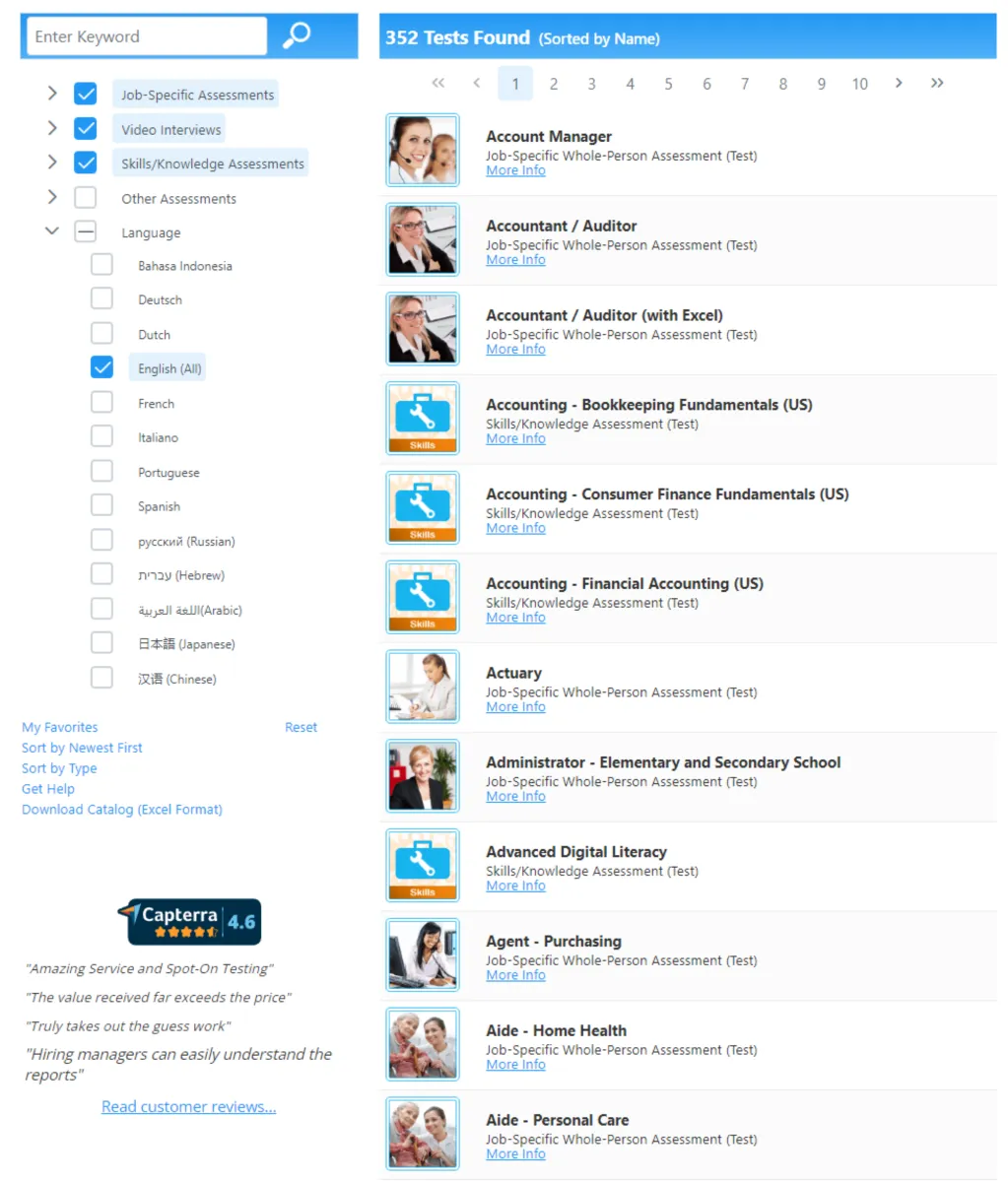 Interface HR Avatar: fonctionnalités, prix, alternatives