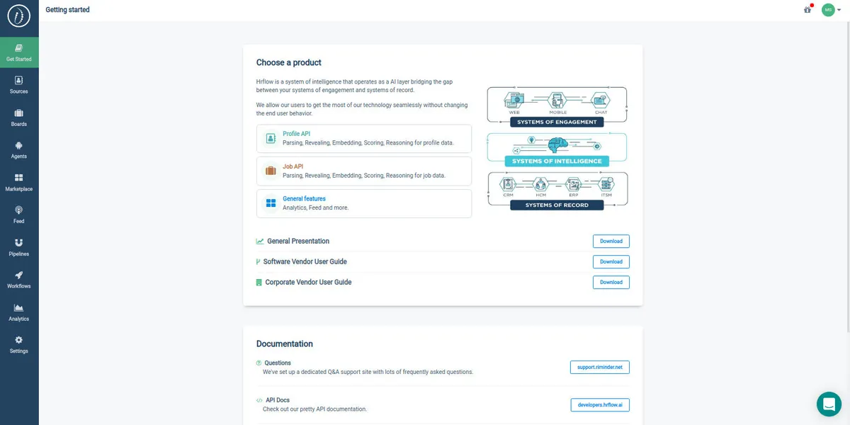 HrFlow est un logiciel NLP très réputé en entreprise car il dispose de nombreuses fonctionnalités et intégrations tierces HrFlow est un logiciel NLP très réputé en entreprise car il dispose de nombreuses fonctionnalités et intégrations tierces
