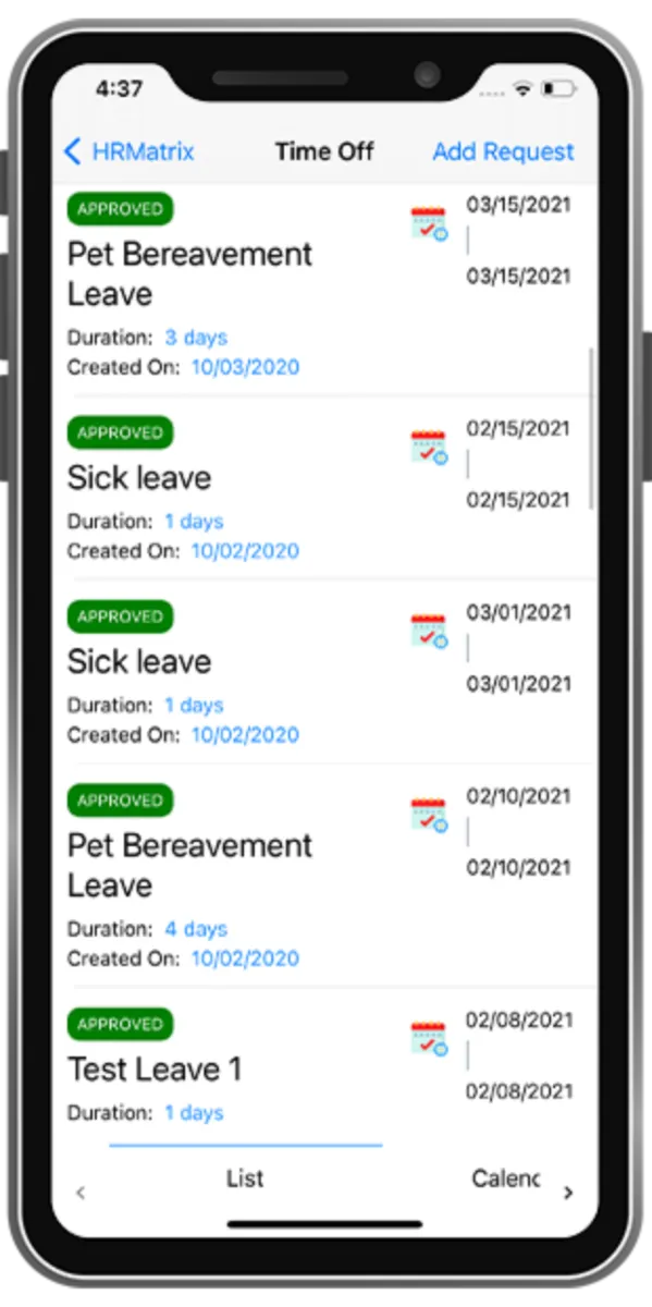 Interface HRMatrix: fonctionnalités, prix, alternatives