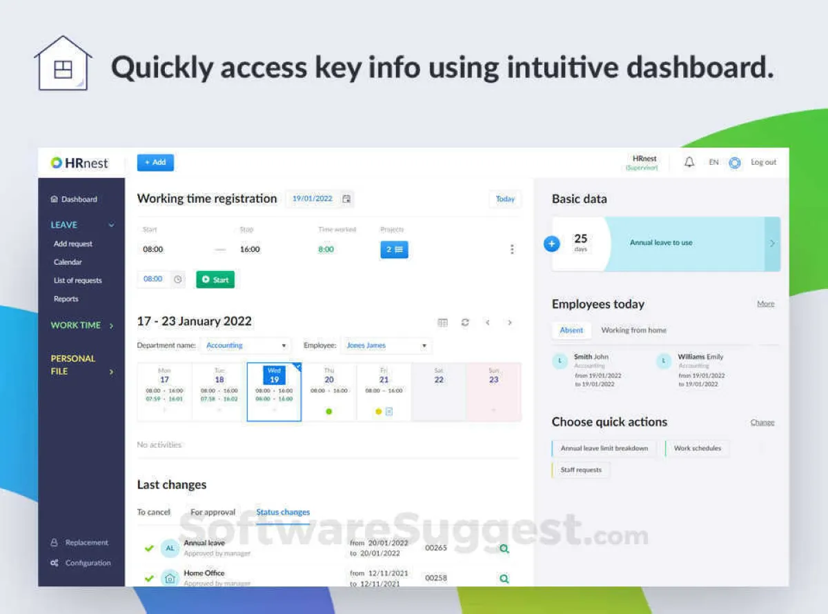 Notre avis sur HRnest : un logiciel RH (gestion des ressources humaines) à découvrir