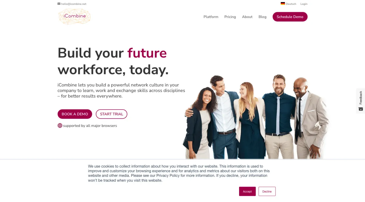 Interface iCombine : fonctionnalités, prix, alternatives