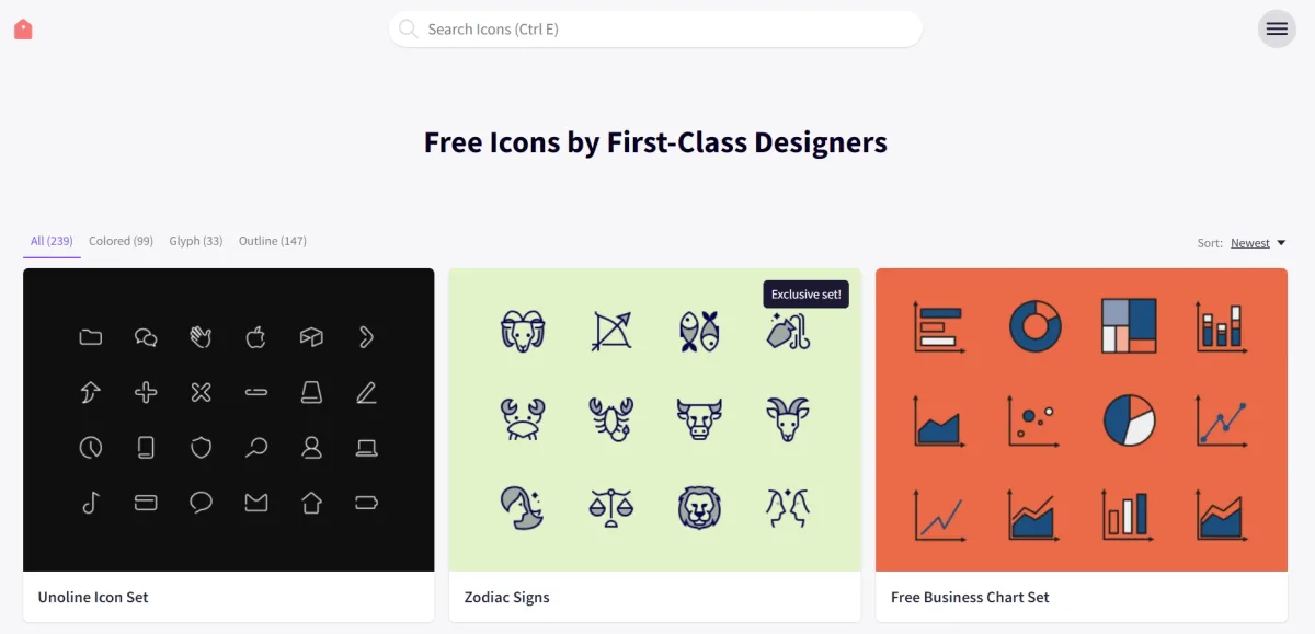 Notre avis sur IconStore : une banque d'icônes (stock icons) à découvrir