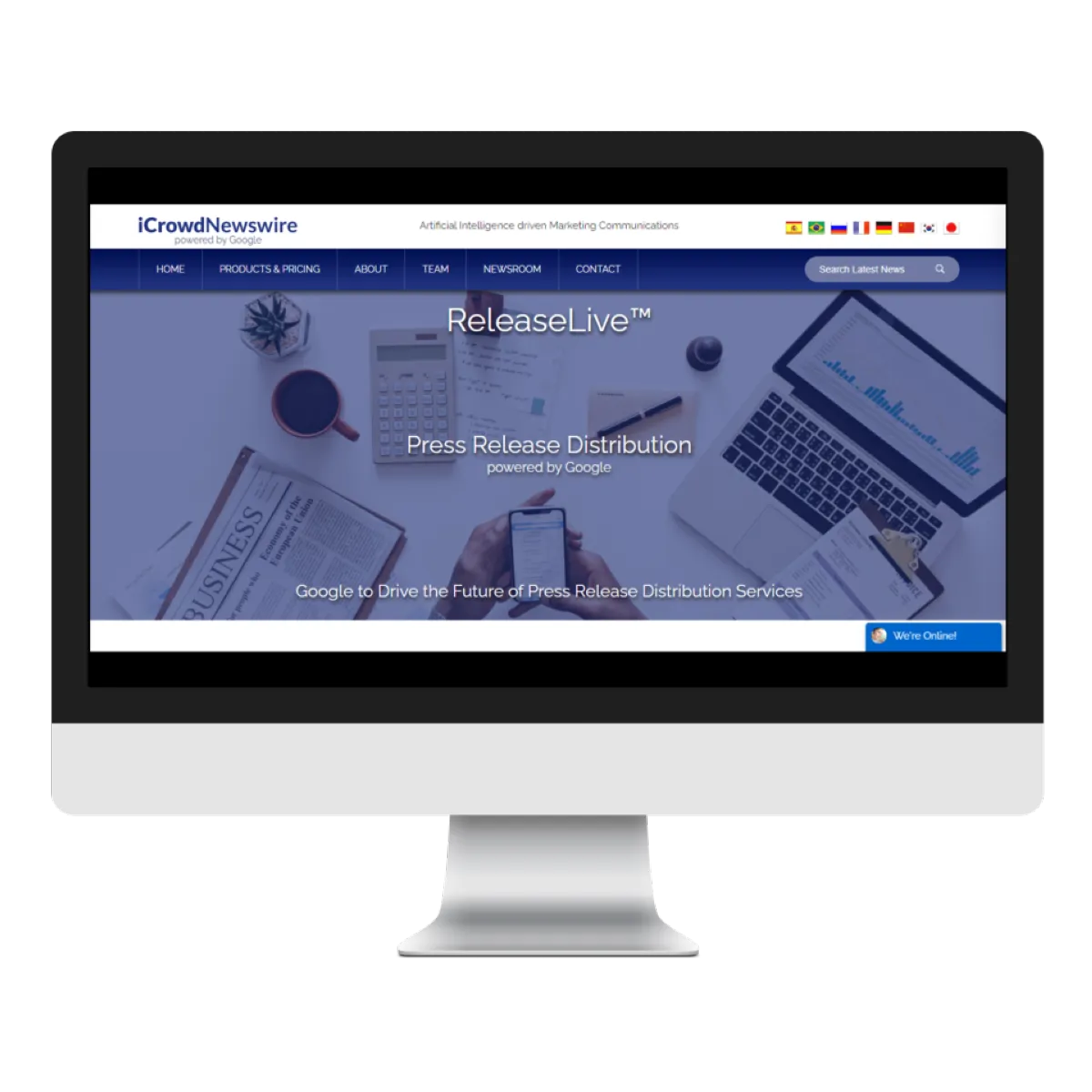 Notre avis sur iCrowdNewsire ReleaseLive : un logiciel de gestion de campagnes marketing à découvrir