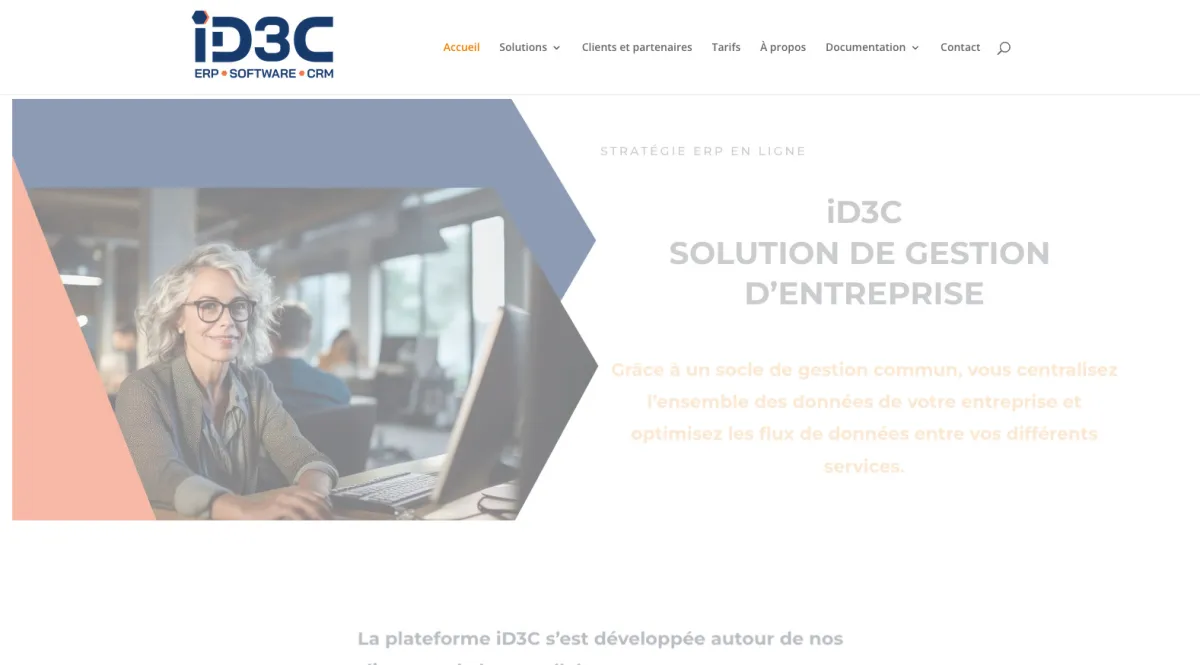 Interface iD3C : image, ergonomie, alternatives