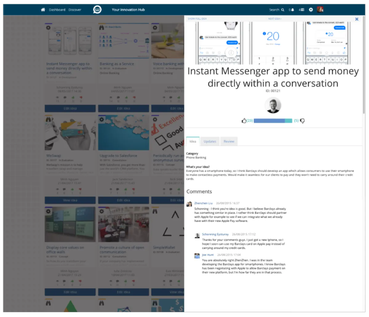 Interface Idea Spotlight: image, ergonomie, alternatives Interface Idea Spotlight: image, ergonomie, alternatives