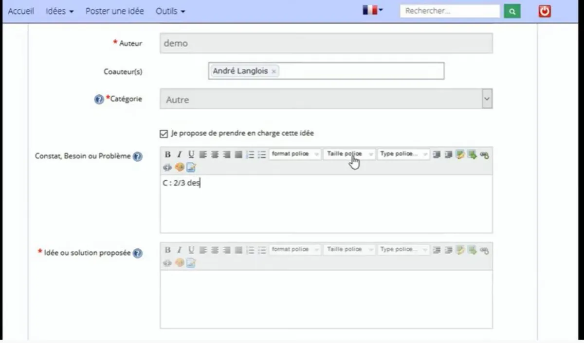 Notre avis sur IdeasMine : un logiciel de brainstorming (idéation / gestion des innovations) à découvrir