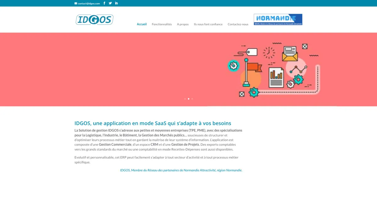 Interface Idgos : fonctionnalités, prix, alternatives