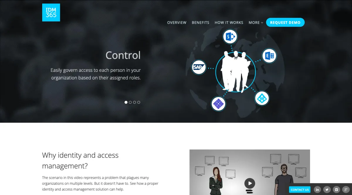 Interface IDM365 : fonctionnalités, prix, alternatives