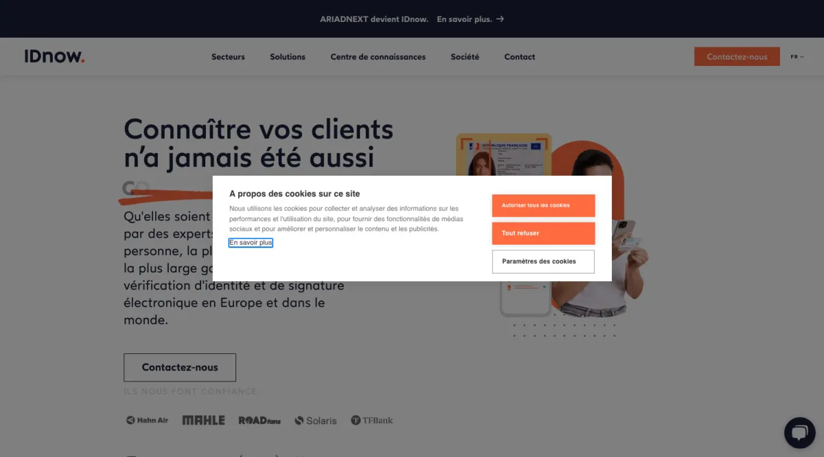 Interface Idnow : fonctionnalités, prix, alternatives