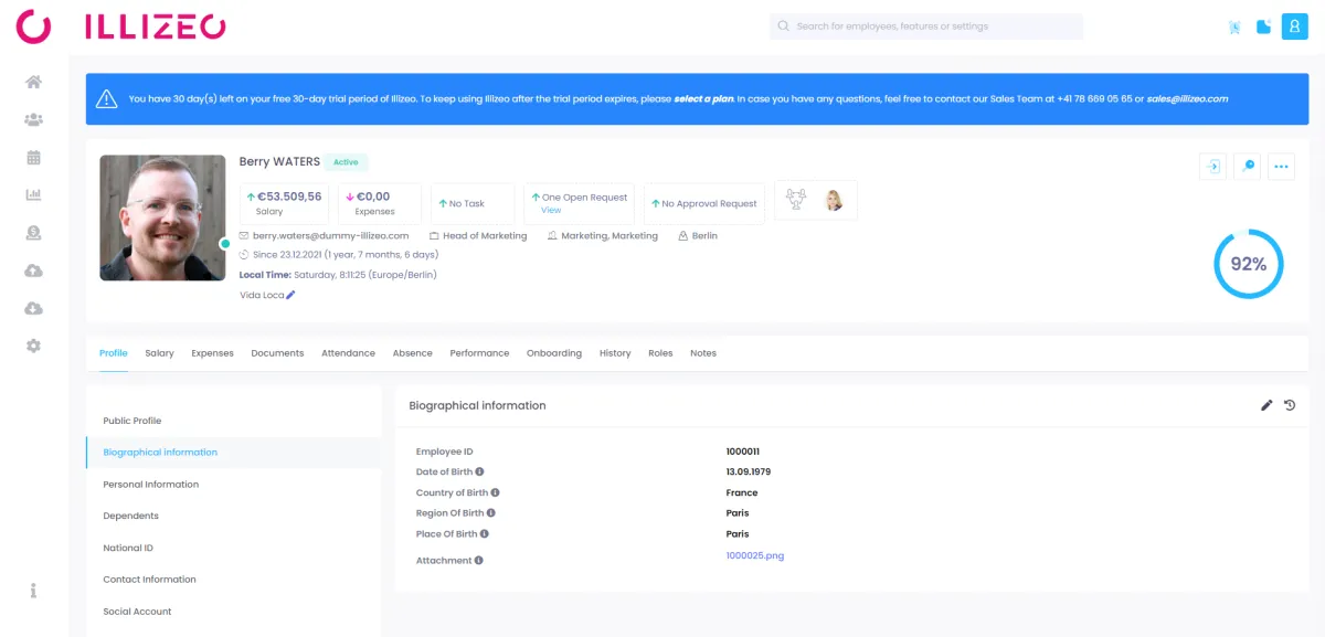 Notre avis sur Illizeo : un logiciel SIRH (système d'information des ressources humaines) à découvrir