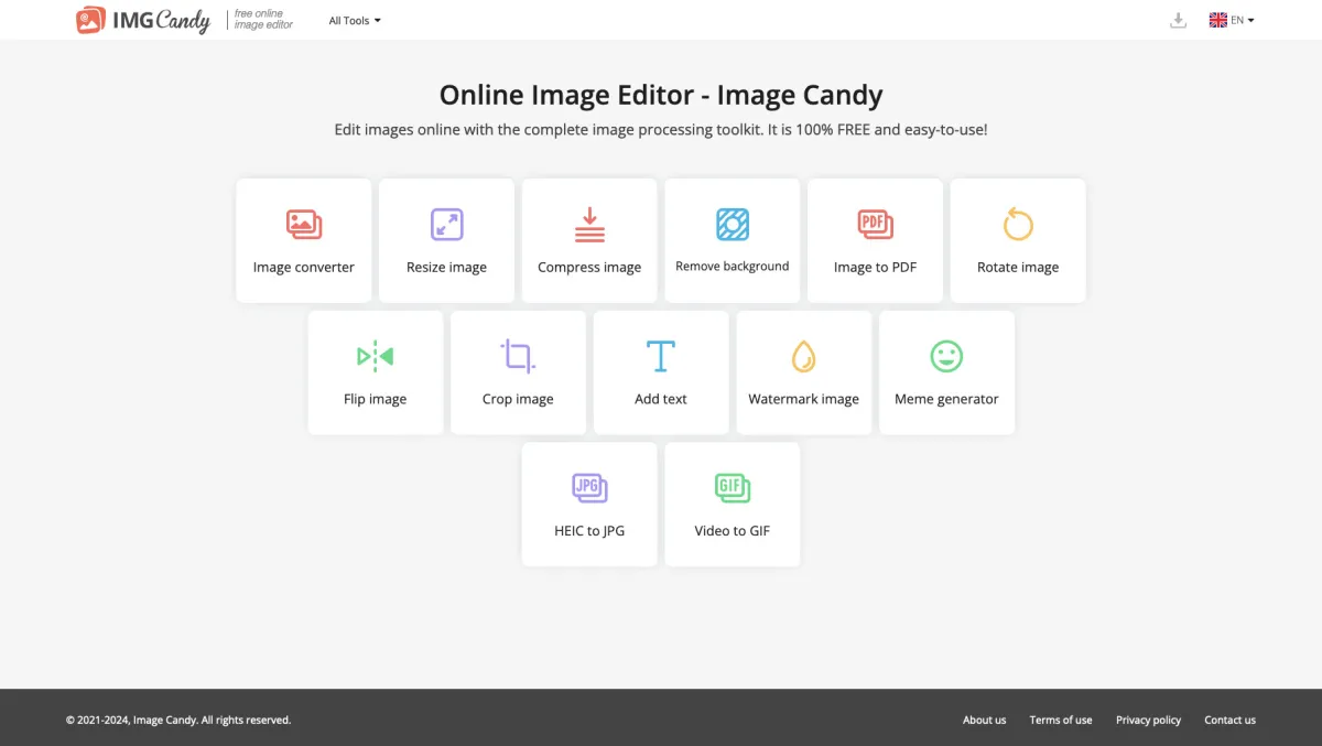 Interface Image Candy : fonctionnalités, prix, alternatives Interface Image Candy : fonctionnalités, prix, alternatives